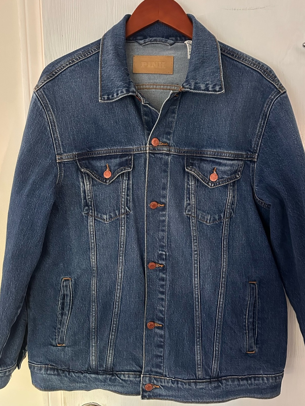 PINK Women’s Denim Jacket - Blue